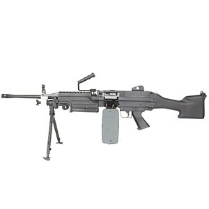 A&K M249 MK2 AEG with Sound Control Drum Magazine (Hard Stock) AK-249-MK2