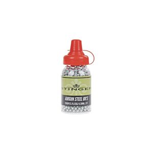 Stinger 4.5mm (.177 Caliber) Steel BBs - 1,500 Count Bottle (ST-BB-45-1500)