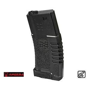 Ares Amoeba  M4 140 Round Mid-Cap Magazine (Plastic - Black) (AM4-140S-10-BK)