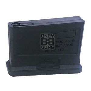 Ares Amoeba Striker Sniper Rifle Magazine Compact (45 Rounds - AS-MAG-002 - Black)