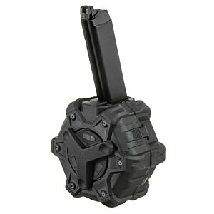 WE Gas Drum Magazine for 17 Series (350 Rounds - Black)