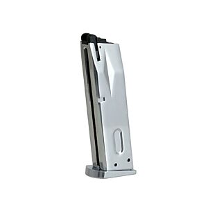 LS M9 Gas Magazine for GGB-9606 (Silver - GGB-09606SM)