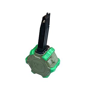 WE Gas Drum Magazine for 5.1 Hi-Capa Series (350 Rounds - OD)