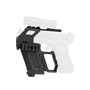 Big Foot Pistol Carbine Kit with Rail Base Loading for 17/18/19 Series (Black)