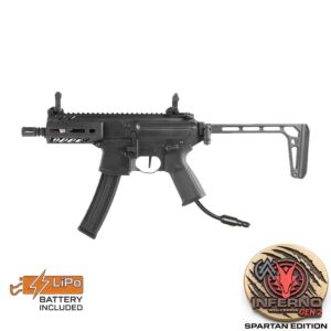 Sig Sauer MPX-K Sportsline (Black) with Pre-Installed Wolverine INFERNO Gen 2 Engine, Spartan Board & FCU Battery
