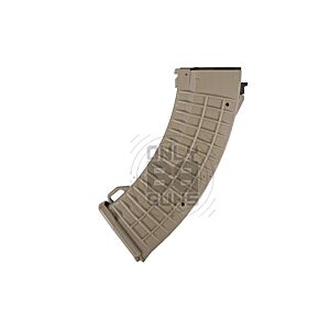 Battleaxe Hi-Cap Magazine AK Waffle 500 Rounds (B18 - Tan)