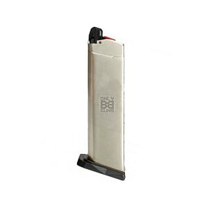 Armorer Works Custom Hex-Cut Gas Magazine (AW-VXMG02 - 25 Rounds -  Silver)
