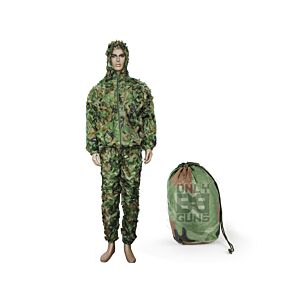 Big Foot Ghillie Suit Leaflike Camouflage Woodland
