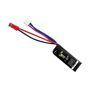 Big Foot Heat 7.4V 300mAh 25c LIPO Battery (HPA - 12x17x40mm - JST)