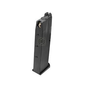 KWA M9/M9 PTP Series NS2 Gas Magazine (24 Rounds - Metal - Black - 197-01101)