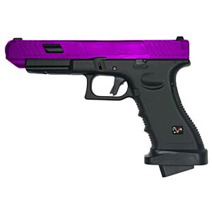 Huntsman Tactical H34 Gas Blowback Pistol (Slide and Body Polymer - Purple)