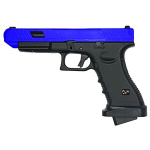 Huntsman Tactical H34 Gas Blowback Pistol (Slide and Body Polymer - Blue)