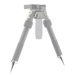 BO Manufacture Metal Bipod - Feet Cones (Black)