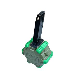 WE Gas Drum Magazine for M9/M92 Series (350 Rounds - OD)