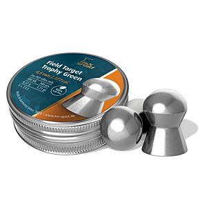 H&N Field Target Trophy Power Green Lead Free (4.5mm/.177 Pellets - 300 Rounds)