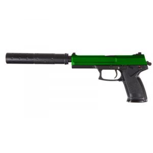 HFC 23 Socom Gas Pistol with Silencer (Green - GGH-0302)