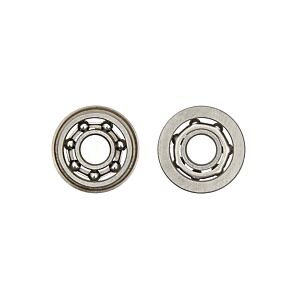 A&K High-Strength Open Steel Bearings Bushings | 8mm OD x 3mm ID Low-Profile Gear Upgrade