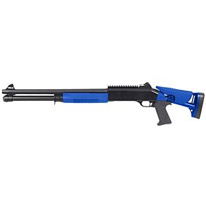 Double Eagle M56DL Tri-Shot Pump Action Shotgun (M56DL - Blue)