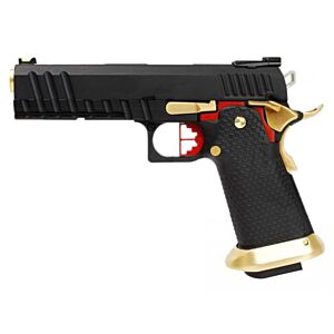 Armorer Works Custom Hi-Capa GBBP (Full Slide Frame - Gold Barrel - AW-HX2002)