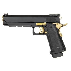 Double Bell Hi-Capa 5.1 Gold  Airsoft Pistol - 795