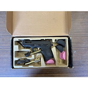 WE Custom Big Bird Black (Black/Gold Cut Slide, Compact) - Needs New Nozzle/BB Unit