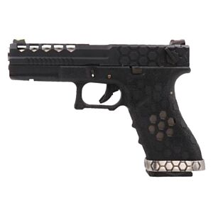 Armorer Works Custom Hex Cut GBB (AW-VX0201 - Black)