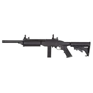 KJWorks KC02 V2 10/22 Gas Blowback  Rifle with Extended Magazine