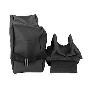 Huntsman Black Shooting Bench Rest for Air Rifles & Firearms - Black