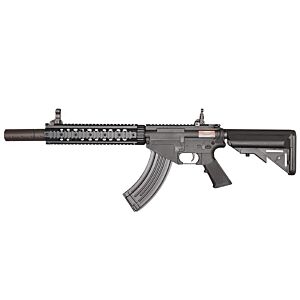 Cyma AR47 RIS with Inbuilt Suppressor (Nylon Fibre - Mosfet/QD Spring - Inc. Bat. & Charger - CM650)