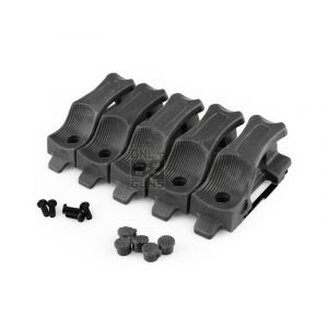 Big Foot M4 Magazine Mono Rest Grip (Black - Pack of 5)