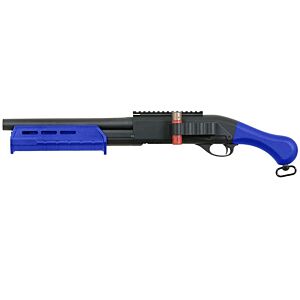 Cyma CM357 Short Shotgun (Magpull Style Pump - CM357 - Blue)