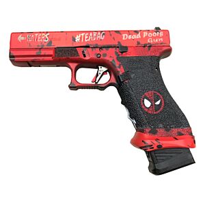 Ascend Airsoft x WE 17 Series Gas Blowback Pistol ( Red - DP17)