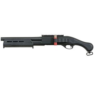 Cyma CM357 Short Shotgun (Tri-Shot) with Magpul style pump and adjustable stock