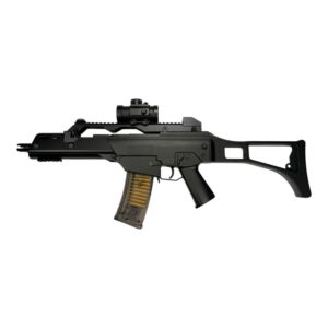 Double Eagle DE36 Spring Powered Airsoft Rifle (Black - M41G-BK)