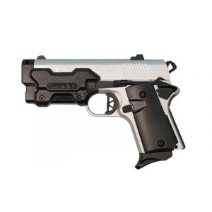 Double Bell AM45 Vorpal Bunny Gas Blowback Pistol (Silver/Black - Metal - 796-2)