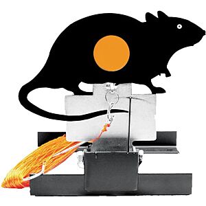 Gamo Knock 'Em Down Rat Silhouette Field Target - Heavy Steel
