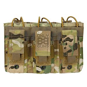 Big Foot Magazine Pouch (Open Top - Triple - Multicam)