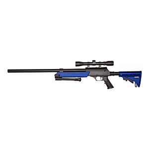 ASG Urban Spring Sniper Rifle With Scope & Bipod (L96 - Blue)