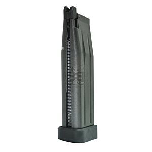 WE Hi-Capa 5.1/3.8/7.1 Gas Magazine (28+1 Rounds - Black - Metal)