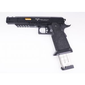 Jag Precision x Taran Tactical International Combat Master ALPHA Hi-Capa GBBP (R601-3 - Black)