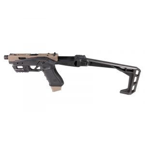 Secutor Corvus III Carbine Kit with Gladius MAGNA Co2 Blowback Pistol (Dual Tone Tan Slide & Black Kit)
