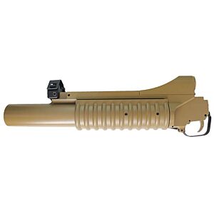 Double Bell M203 Long Grenade Launcher (Full Metal - Tan - M-55LS)