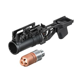 Double Bell AK Series 40mm Under-Barrel Grenade Launcher (Inc. Gas Grenade - Black - K-55) 