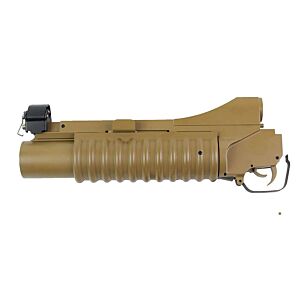 Double Bell M203 Short Grenade Launcher (Full Metal - Tan - M-55SS)