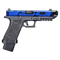 TTI JW Series Ballerina Gas Blowback Pistol (R34-3 Black - CNC - EMG/Army) - Blue 
