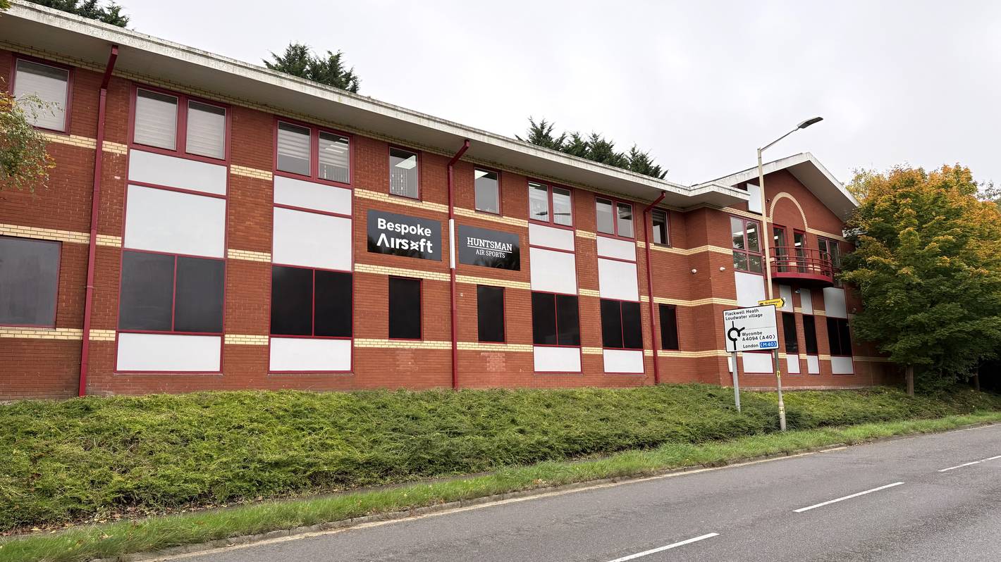 Bespoke Airsoft Shop - Outside Main Road View