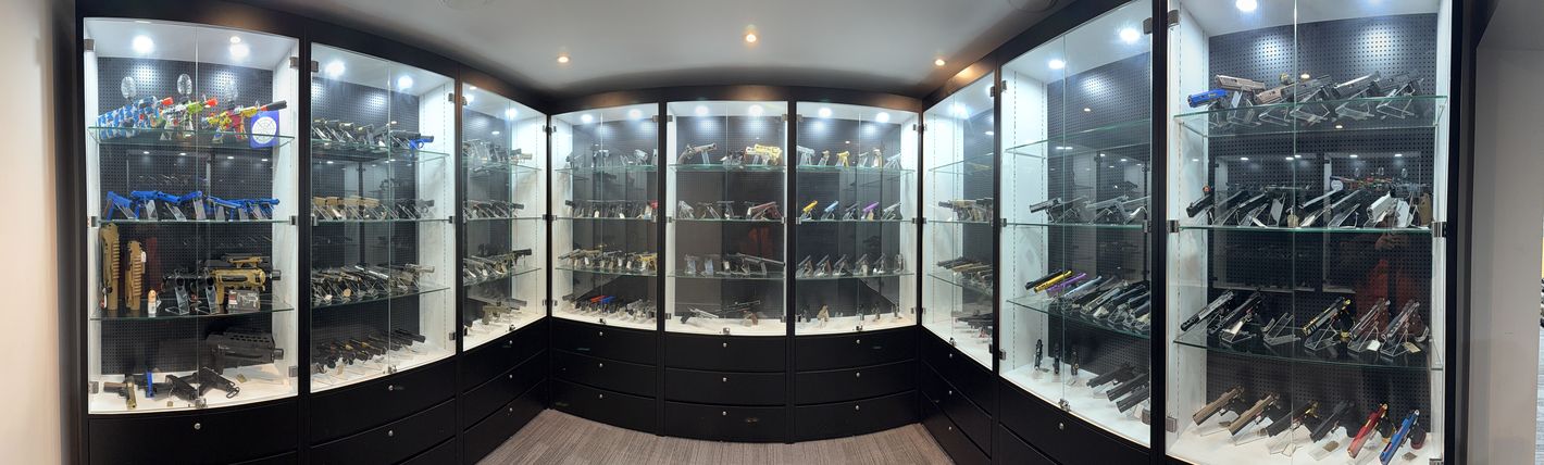 Bespoke Airsoft Pistol Room